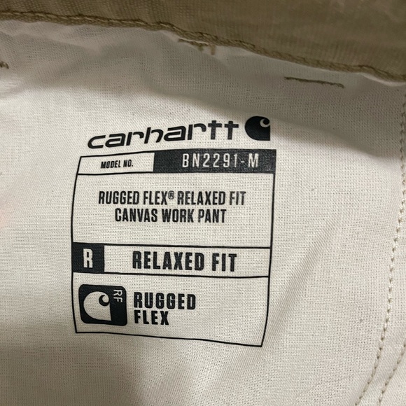 Cahartt relaxed fit canvas work pants - Picture 5 of 7